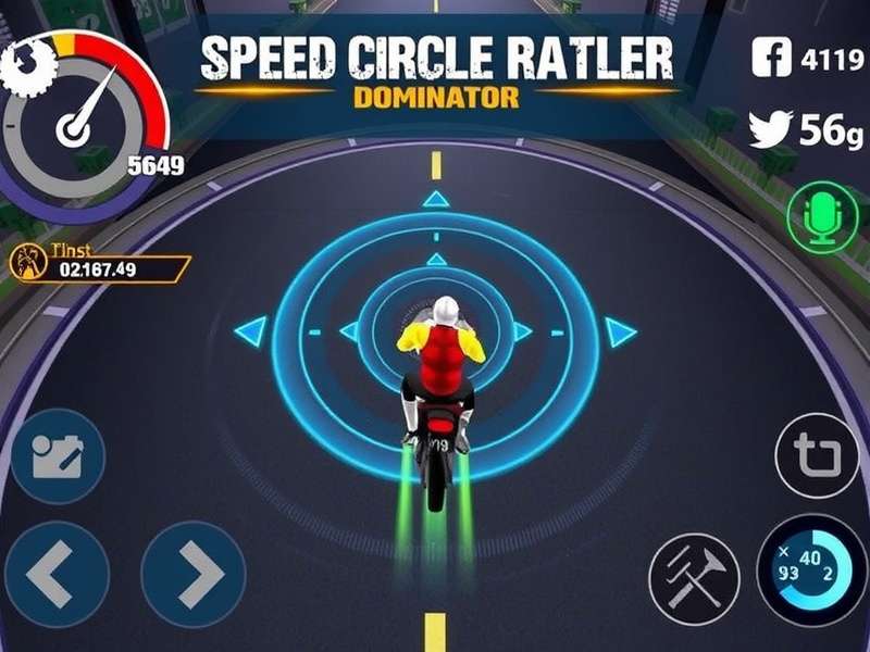 Speed Circle Dominator download statistics in India