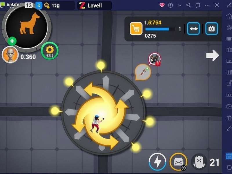 Speed Circle Dominator gameplay screenshot